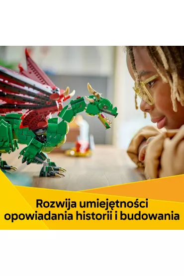 LEGO Creator 3 w 1 �redniowieczny smok 31161