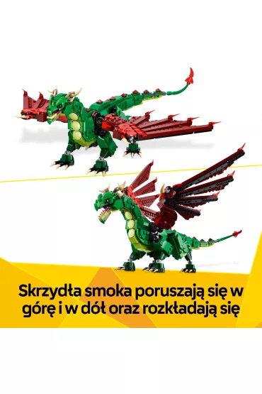 LEGO Creator 3 w 1 �redniowieczny smok 31161