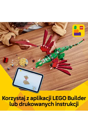 LEGO Creator 3 w 1 �redniowieczny smok 31161
