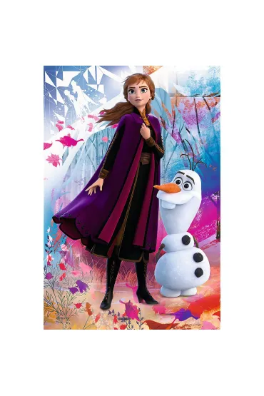 Puzzle mini 54 el. W �wiecie Anny i Elsy mix Trefl