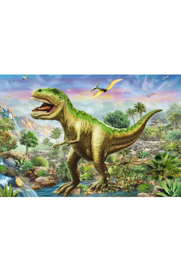 Puzzle 3x48 el. Dinozaury Schmidt