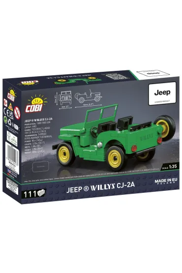 Jeep Willys CJ-2A zielony