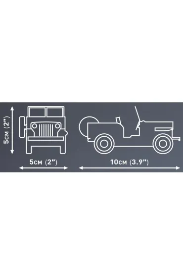 Jeep Willys CJ-2A zielony