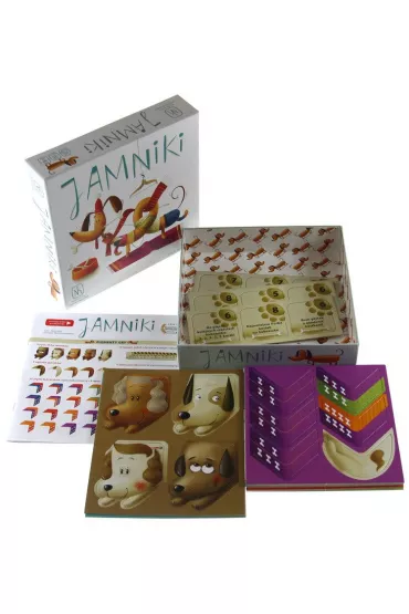 Jamniki. Gra planszowa - David Short
