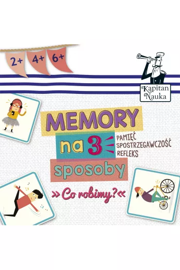 Kapitan Nauka. Memory na 3 sposoby. Co robimy? Edgard
