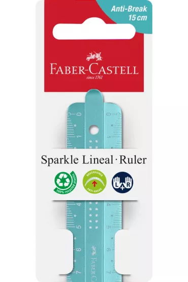 Faber-Castell Linijka Sparkle 15cm