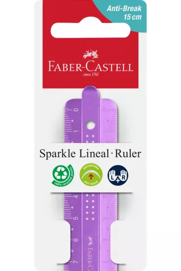 Faber-Castell Linijka Sparkle 15cm