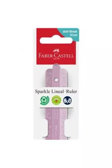 Faber-Castell Linijka Sparkle 15cm