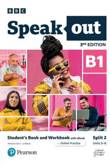 Speakout 3rd Edition B1. Split 2. Student's Book and Workbook + Ksi��ka w wersji cyfrowej - Antonia Clare, JJ Wilson