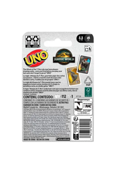 UNO Jurassic World 4