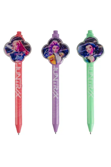 KIDS EUROSWAN Zestaw 3 d�ugopis�w K-POP Demon Hunters Huntrix KD711179