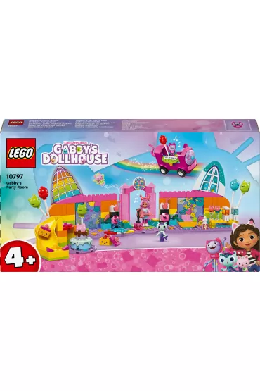 LEGO Koci domek Gabi Sala balowa Gabi 10797