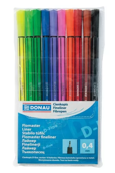 Donau Cienkopisy D-Fine 4mm 10 szt.