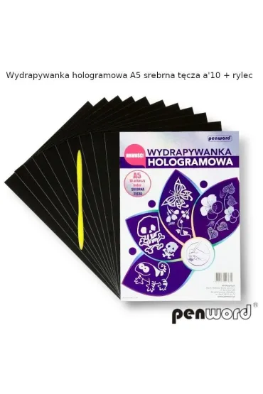 Polsirhurt Wydrapywanka hologramowa A5 t�cza
