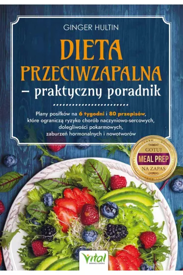 eBook Dieta przeciwzapalna - praktyczny poradnik pdf mobi epub - Ginger Hultin