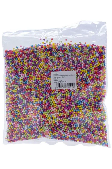 Brewis Styropianowe kulki kolorowe 4 mm, 10g