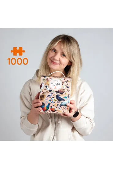 Puzzle Puzzlove CzuCzu 1000 el. Ptaki Polski Bright Junior Media