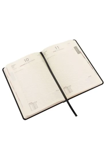 Easy Stationery Kalendarz ksi��kowy 2026 A5 czarny EASY
