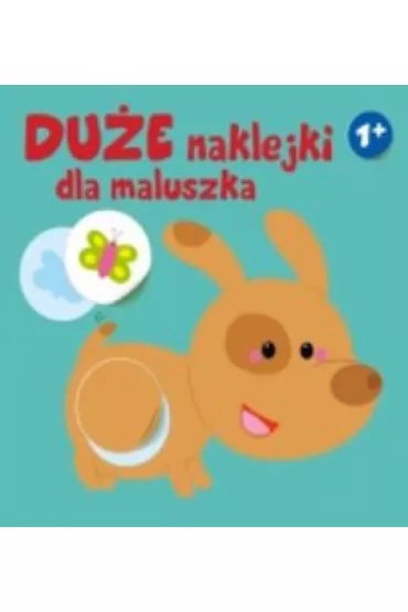 Piesek. Du�e naklejki dla maluszka