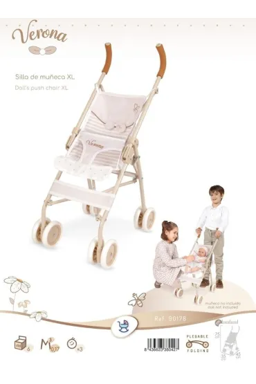 Spacer�wka XL Verona dla lalek do 52cm DeCuevas Toys
