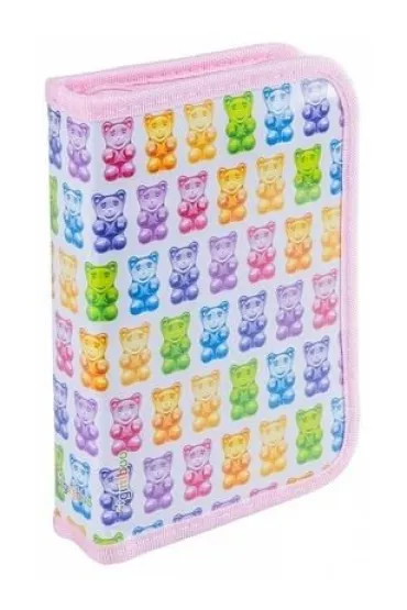 Gimboo Pi�rnik z wyposa�. Colorful Teddy Bears r�owy