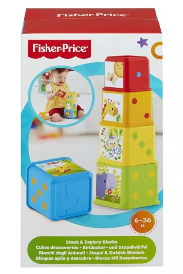 Fisher-Price. Klocki odkrywcy Mattel