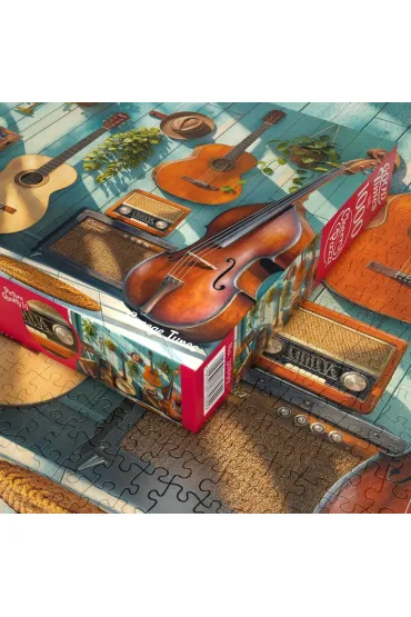 Puzzle 1000 el. Garage Tunes CherryPazzi