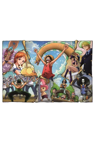 Puzzle 500 el. Cubes Anime One Piece Clementoni