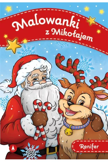 Renifer. Malowanki z Miko�ajem