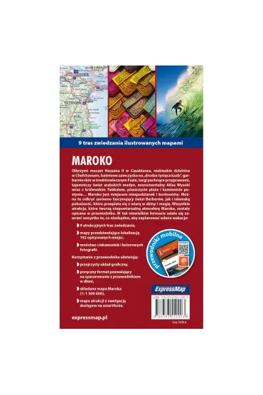 Maroko light przewodnik + mapa - Gra�yna Hanaf