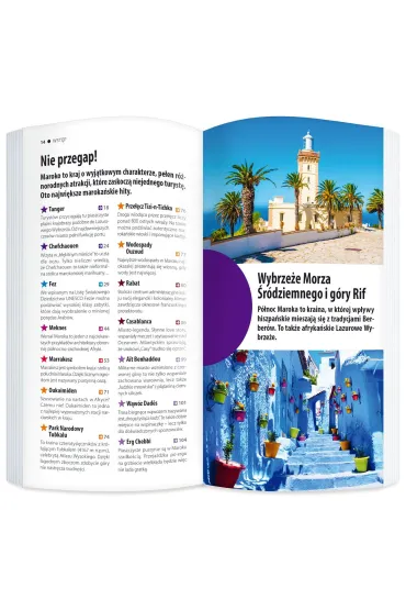 Maroko light przewodnik + mapa - Gra�yna Hanaf