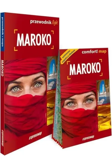 Maroko 2w1 light: przewodnik + mapa - Gra�yna Hanaf