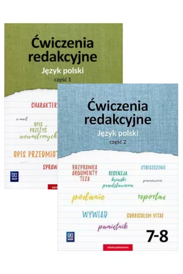 J�zyk polski. �wiczenia redakcyjne. Cz�� 1-2. Szko�a podstawowa - Andrzej Surdej, Beata Surdej