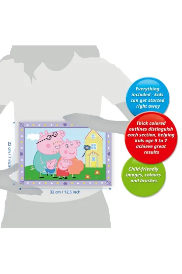 Creart dla dzieci Junior: �winka Peppa Ravensburger