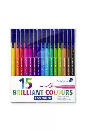 Staedtler Flamaster Triplus color 15 kolor�w, 1 mm