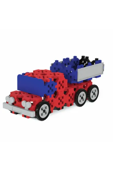 Klocki Connect - Autobus / Auto z naczep� M
