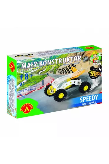 Ma�y konstruktor Speedy Wy�cig�wka 81 element�w Alexander