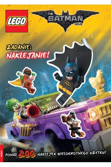 LEGO Batman Movie. Zadanie: naklejanie. 200 naklejek