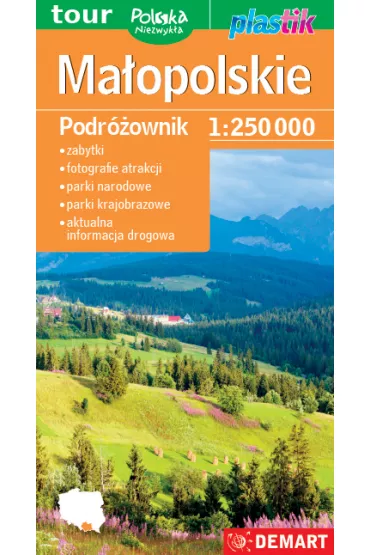 Podr�ownik. Mapa wojew�dztwa - Ma�opolskie 1:250 000
