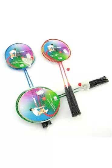 Polsirhurt Badminton metalowy zestaw w siatce G-906