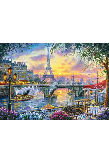 Puzzle 500 el. Czas na herbat� w Pary�u Castorland