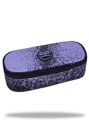 Pi�rnik saszetka owalna 1zamek 1klapka Campus Purple Dot CoolPack PATIO F062976 CP