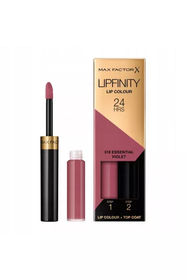 Max Factor Lipfinity Lip Colour trwa�a pomadka do ust 310 Essential Violet 2.3 ml + 1.9 g
