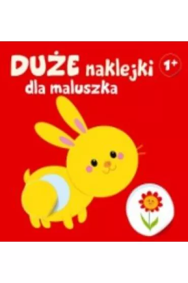 Kr�lik. Du�e naklejki dla maluszka