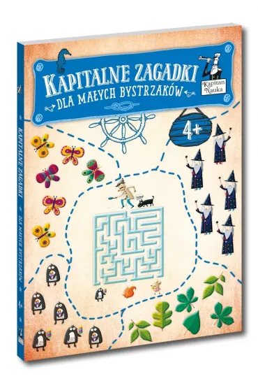 Kapitan Nauka. Kapitalne zagadki dla ma�ych Bystrzak�w 4+