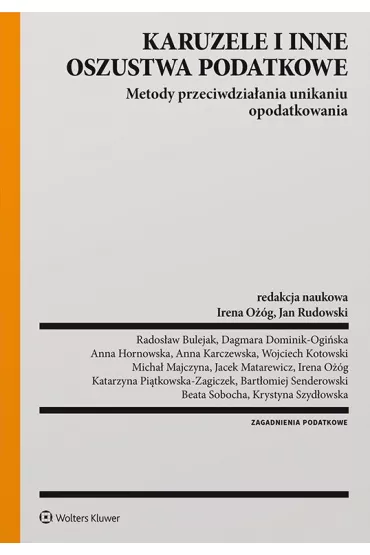 eBook Karuzele i inne oszustwa podatkowe. Metody przeciwdzia�ania unikaniu opodatkowania pdf - Wojciech Kotowski