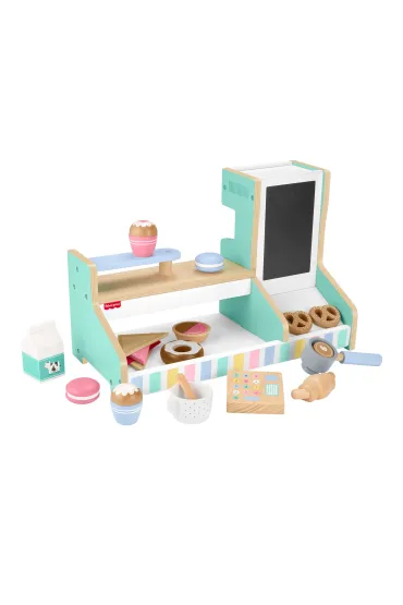 Fisher-Price. Drewniana kawiarenka Mattel