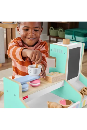 Fisher-Price. Drewniana kawiarenka Mattel