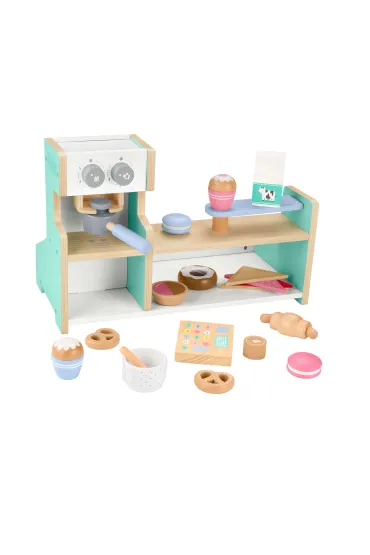 Fisher-Price. Drewniana kawiarenka Mattel