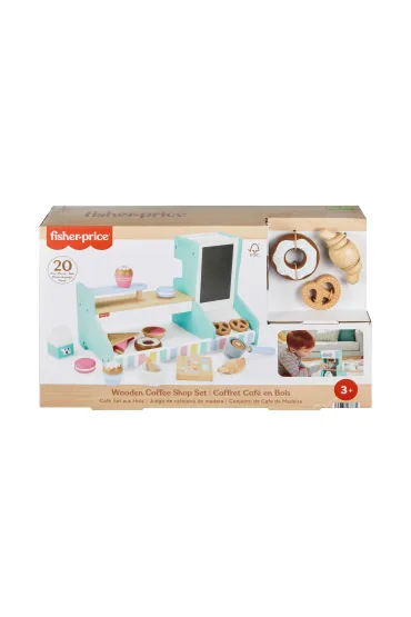 Fisher-Price. Drewniana kawiarenka Mattel